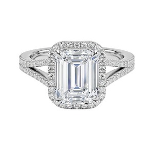 Stylish <b>Crystal</b> Silver <b>Ring</b> for Women Elegant Wedding Engagement Anniversary Gift Jewelry - Product Image 1