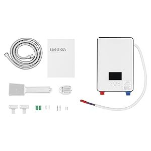 Calentador de Agua Eléctrico Instantáneo HAILIJING para <span class=keywords><strong>Ducha</strong></span>, 5500W, Control Táctil, Uso en Hoteles, Pantalla LED, Calentamiento Rápido, Baño - Product Image 4