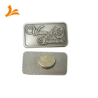 Badge magnétique vierge avec logo Ailes d'ange, fabrication chinoise, épingle de revers en métal personnalisée