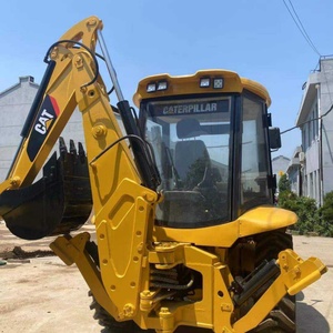 Chargeuse-pelleteuse CAT 420F d'occasion, 7 tonnes, avec moteur, boîte de vitesses, pompe, composants principaux, puissance 69 kW, origine américaine - Product Image 5