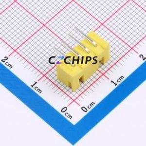 ZX-XH2.54-4PWZ-Y Wire-to-Board Pin Header Bent Lead Through Hole,P=2.5mm Connector 1x4P 2.5mm Right Angle Insert XH - Product Image 2