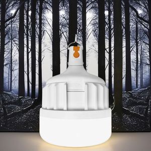 Lampes de camping LED pliables, nouveau type E27, ampoule USB, lanterne de tente portable avec lumière de nuit RECHARGEABLE, éclairage d'urgence en extérieur - Product Image 4