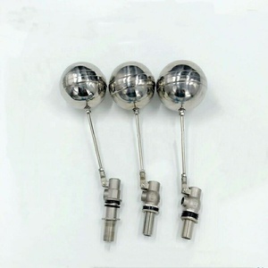 Válvula de bola flotante sanitaria de acero inoxidable SS304, conexión roscada Manual de alta temperatura, Control de nivel de agua a presión PN16 - Product Image 3