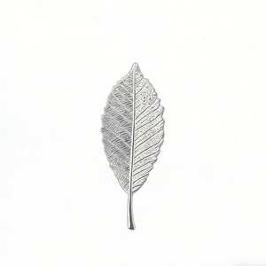 999 Reines Silberblatt-Teeornament zur Wasserenthärtung für Teeliebhaber Beadsnice - Product Image 1