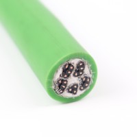 Cable Flexible Blindado de Cobre de Alto Rendimiento de PVC para Transmisión de Datos, Instrumentación y Control, 19 Núcleos, 5*6 mm