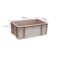 EU2312 Panier de caisse en plastique recyclable étanche pour l'extérieur Conception empilable multifonctionnelle pour l'estampage du coffre de la voiture de camping
