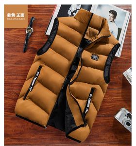 Chaleco sin mangas para hombre, chaleco térmico suave, chaquetas informales, chaleco de algodón para hombre, chaleco grueso para hombre 8xl - Product Image 3