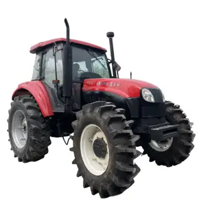 Yto Farm Tractors 90HP 95hp 120hp 130hp Tractor agrícola usado con aire acondicionado