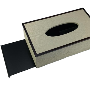 2021 กล่องทิชชู่ Faux shagreen สไตล์โมเดิร์นใหม่จากเวียดนาม - Product Image 1