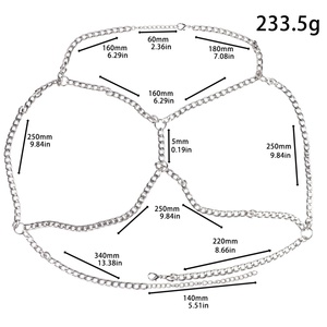Pinzas para pezones QKKQ con cinturón y cadena de cuentas, pinzas para pezones para parejas, BDSM, bondage, pinzas para pezones, juguetes sexuales - Product Image 4