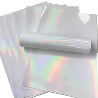 Holographique Uv Dtf transferts personnalisés pour tasses Wrap Uv Dtf tasse décalcomanies transferts noël Uv Dtf tasse Wrap transferts 16oz 24oz Lib