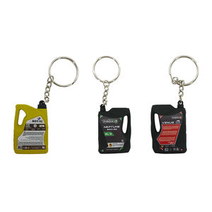 Llaveros de Silicona Personalizados con Diseño de Lata de Aceite, Llaveros de Silicona Personalizados para Promoción de Marca y Regalos Promocionales - Product Image 1