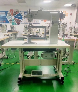 Precio de máquina de coser de punto de cadeneta de pie para caminar, cama de poste rotativa Horizontal de grado Industrial, 360 - Product Image 3