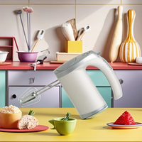 Mini mélangeur à main électrique 400W avec source d'alimentation et bouton d'éjecteur de batteur