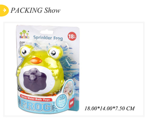 <span class=keywords><strong>Jouet</strong></span> de <span class=keywords><strong>bain</strong></span> pour bébé, pulvérisateur d'eau électrique en forme de grenouille - Product Image 6