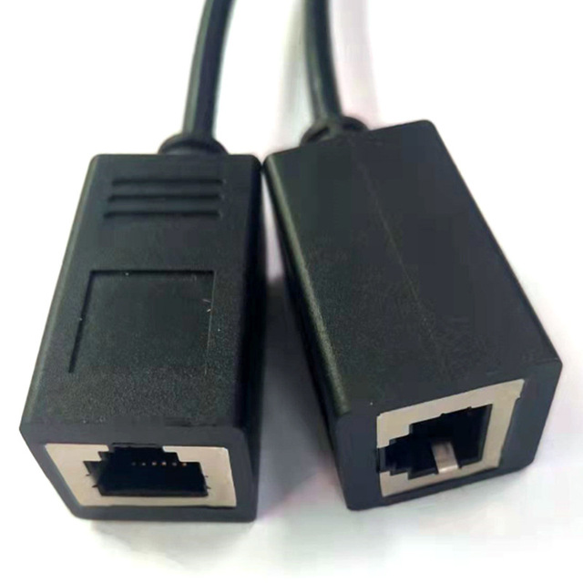 DB9P Male to RJ45 Female Connector Adapter Cable with UL2464 Standard Wire for Computer Data Connection and Printer Use