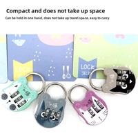 Cadenas coloré à combinaison, modèle JY80009-1, pour bagages, casiers de gym et portes d'armoires – Vente directe usine