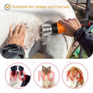Nobiltà professionale 550W Kit prodotti per la cura del cavallo macchina elettrica Clipper per la tosatura di cavalli e pecore - Product Image 6
