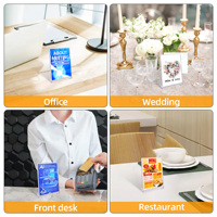 En gros A6 Photo Cadre Photo Bureau Publicité Titulaire Signe Table Papier Insertion Menu Carte Signe Titulaire