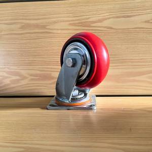 OE replacement caster match existing bolt pattern dimensions custom retro fit industrial equipment part - Product Image 4