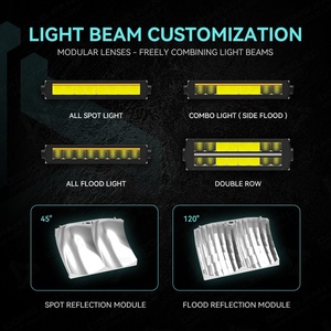 <span class=keywords><strong>Barra</strong></span> Luminosa a <span class=keywords><strong>LED</strong></span> RGB da Tetto per Camion, Universale, Personalizzata, ad Alta Potenza, Impermeabile, da 40/42/48/50/52/54 Pollici per Auto, Jeep, Fuoristrada 4x4 - Product Image 6