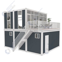 Maison de conteneur d'expédition mobile de luxe préfabriquée en Nouvelle-Zélande de haute qualité et à prix compétitif pour la vente en gros en Chine