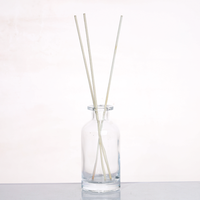 Bouteilles diffuseurs d'arômes en verre personnalisées en usine, 50 à 300 ml, rondes, couleurs et logos personnalisés, bouteilles vides pour diffuseurs à bâtonnets en verre