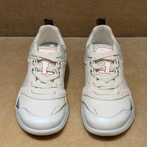 Zapatos Deportivos de Lujo Blancos con Cordones de Malla y Punta Redonda, Diseño Transpirable para Todas las Temporadas - Product Image 4