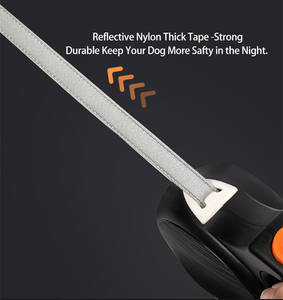 Nuevos productos para mascotas 360 correa de perro retráctil reflectante fuerte sin enredos Collar de cuerda resistente automático - Product Image 2