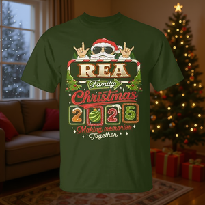 T-shirt de Noël en famille 2025 : Créons des souvenirs ensemble - Product Image 3