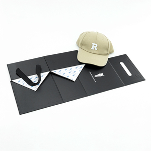Caja de Regalo Magnética en Forma de <span class=keywords><strong>Libro</strong></span>, Hecha a Mano, de Lujo, para Gorra de Béisbol, Caja de Papel para Sombrero con Asa, Caja para Tocado - Product Image 5