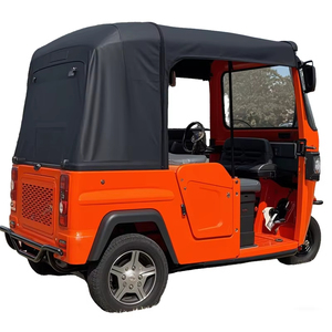 Triciclo Eléctrico de Acero con Carrocería Abierta para 4 Pasajeros, 1500W-4000W, >60V, Peso en Vacío 400-500kg, Velocidad 50-70km/h, Autonomía 90km, Tipo Tuk Tuk Eléctrico - Product Image 2