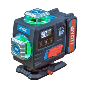 <span class=keywords><strong>Nivel</strong></span> Láser Rotatorio Profesional Biyoti 4D, <span class=keywords><strong>Nivel</strong></span> Láser Autonivelante de 360° <span class=keywords><strong>con</strong></span> 16 Líneas Cruzadas y Certificación CE - Product Image 3