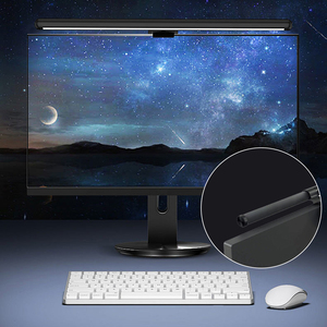 Lampe de moniteur LED intelligente USB à commande tactile, abat-jour cylindrique, température de couleur réglable, intensité variable, pour écran d'ordinateur - Product Image 3