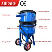 Machine de sablage à eau sans poussière pour l'élimination de la rouille sur les métaux, à vendre