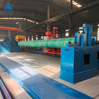 Vente directe d'usine chinoise de moules pour tuyaux en FRP, ligne de production de tuyaux en fibre de verre, équipement d'enroulement en plastique renforcé de fibre de verre