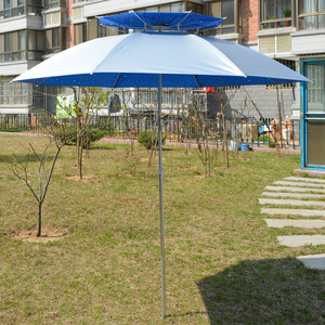 Parapluie de pêche universel CGF 2 mètres en alliage d'aluminium léger, protection UV, pour usage extérieur - Product Image 2