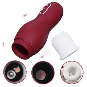 Sexbay Automatische Mannelijke Masturbator Cup Zuigen Likken Trillingen Echte <span class=keywords><strong>Vagina</strong></span> Pocket Pussy Penis Orale Sex Machine Speelgoed Voor <span class=keywords><strong>Man</strong></span> - Product Image 2