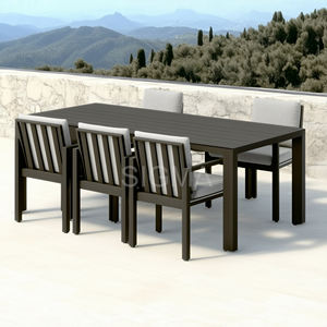 Meubles de terrasse modernes, canapé modulaire en aluminium Sigma, canapé de cour, canapé de <span class=keywords><strong>jardin</strong></span> extérieur, ensemble de canapés en corde tressée - Product Image 6