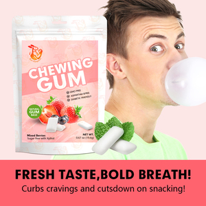 OEM ODM Chewing <b>Gum</b> with Sodium Sweet Bubble Candy Confectionery in Cheap Factory-Best Bottle Packaging <b>Gum</b> - Product Image 6