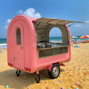 Carrito de Comida Móvil para Exteriores 2025, Totalmente Equipado, para Pizza, Barbacoa, Hot Dogs, Remolque de Catering - Product Image 2