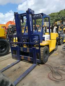Buona condizione usato <span class=keywords><strong>8</strong></span> <span class=keywords><strong>Ton</strong></span> <span class=keywords><strong>Komatsu</strong></span> FD80 carrello elevatore Diesel a basso prezzo - Product Image 4