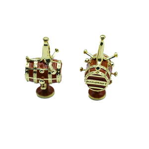 Adornos Metálicos Personalizados de Películas y Series, Miniaturas de Metal, Figuras Decorativas, Adornos para el Hogar, Pequeño Tambor Metálico - Product Image 2