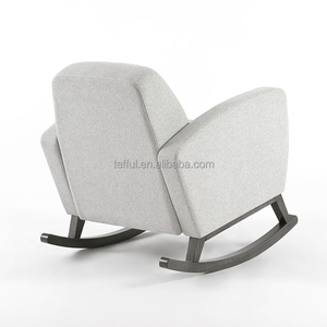 Chaise berçante en bois pour bébé, directement de l'usine de meubles de chambre, pour maman. - Product Image 5