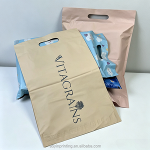Busta per Corriere con Manico, Sacchetto in Polietilene per Spedizioni Express, Busta per Trasporto Pacchi - Product Image 1