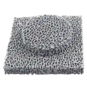 Round Silicon Carbide Ceramic Foam Filter Square Sic Honeycomb Ceramic