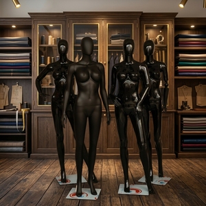 Maniquí Femenino de Cuerpo Completo con Cabeza, Material ABS, en Pose de Pie - Precio al por Mayor para <span class=keywords><strong>Exhibidores</strong></span> - Product Image 1