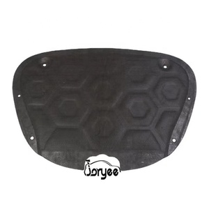 Almohadilla de aislamiento acústico para capó de coche de nueva energía para <span class=keywords><strong>Tesla</strong></span> <span class=keywords><strong>Model</strong></span> Y <span class=keywords><strong>3</strong></span> 2019-2021 <span class=keywords><strong>2022</strong></span> <span class=keywords><strong>2023</strong></span>, cubierta de protección térmica de capó de aluminio, piezas de motor - Product Image 1