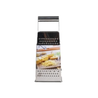 Vente en gros Outil de cuisine en acier inoxydable Oem Râpe manuelle pour fromage, fruits et légumes