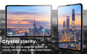 ฟิล์มกันรอยหน้าจอสำหรับ <span class=keywords><strong>iPad</strong></span> Pro 11 2025 แบบติดตั้งง่าย ป้องกันแรงโน้มถ่วง กระจกนิรภัยสำหรับ <span class=keywords><strong>iPad</strong></span> พร้อมระบบกำจัดฝุ่นอัตโนมัติ - Product Image 6